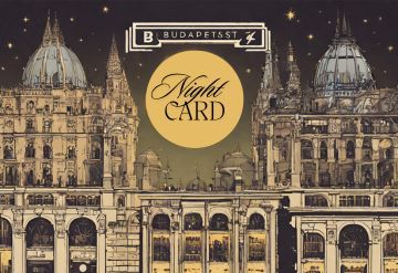 Budapest Night Card